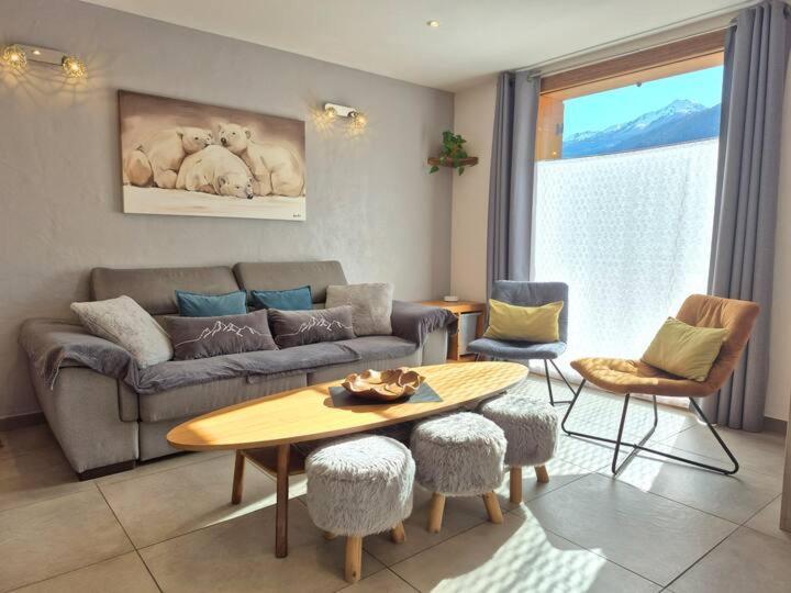 Chalet Avec Jacuzzi, Billard, Jardin Clos, Proche Paradiski La Plagne Bagian luar foto